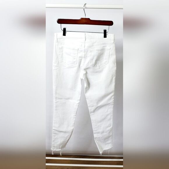 L'Agence Marcelle French Slim Fit Blanc Jeans - White - Size 4 - 27" Waist - Picture 6 of 6